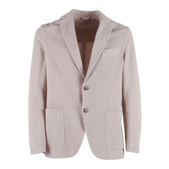 Circolo 1901 Blazers, male, Beige, Size: M Oxford Blazer