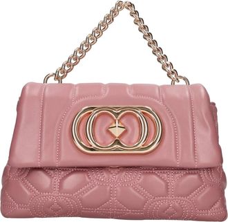 La Carrie Tassen.. Roze - Dames - Schoudertassen - Roze - ONE Size - Leer - Tassen