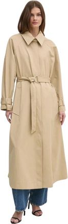 IVY OAK Clementine Duster Coat - Dames - Mantels - Beige - Maat: XL Katoen