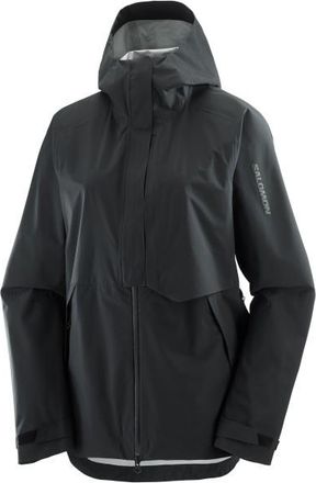 Salomon Outerpath Pro 2.5L Jacket Regenjacke f&uuml;r Damen | schwarz