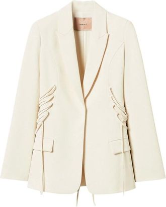 Twinset Mujer, Chaquetas, Blanco, Talla: S