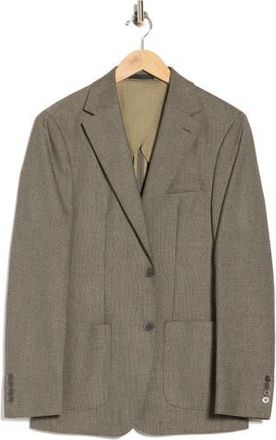 Calvin Klein Taupe Heathered Notch Lapel Sport Coat at Nordstrom Rack, Size 38 Regular