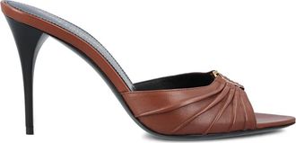 Saint Laurent 90 mm Babylone sandalen - Bruin