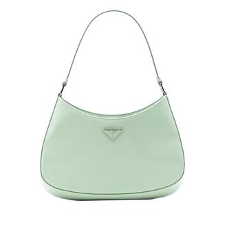 Prada Pre-owned Prada Spazzolato Leather Cleo Shoulder Bag Ladies OJ7AA0LRM2XWEC84