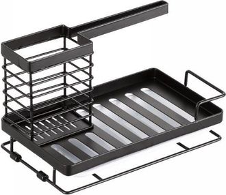 OEM Organizador De Fregadero De Cocina, Soporte Para Esponja De Cocina, Organizador De Cocina De Acero Inoxidable, Organizador De Fregadero Resistente A L