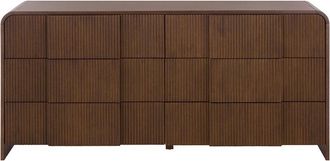 Safavieh Couture Vitale Reeded Wood Dresser