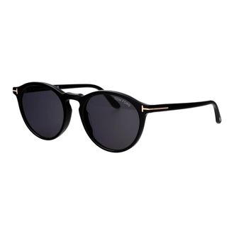 Tom Ford Sunglasses, male, Black, Size: 52 MM Stylish Sunglasses for a Sunny Day