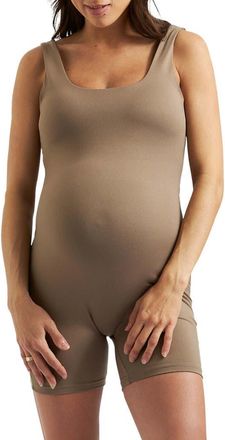 Ripe Luxe Knit Short Body Suit in Mocha at Nordstrom, Size X-Small