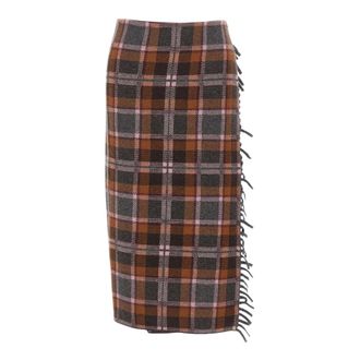 Guest In Residence Falda Midi de Tart&aacute;n - Skirts - Mujer - Multicolor - XS