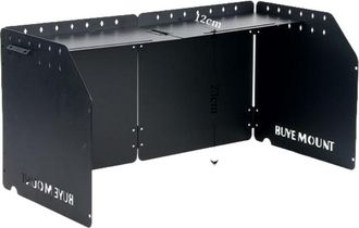 OEM Parabrisas Plegable Para Estufa De Gas, Ideal Para Acampar, Hacer Senderismo, Picnic Y Cocinar (negro)