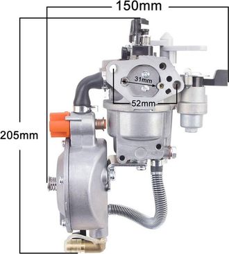 OEM Motor 3kw 177f 9hp Para Carburador De Combustible Dual Glp/gn - Otro