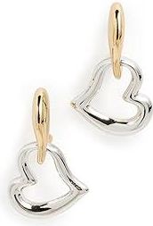 Kate Spade New York Amour Drop Womens Earring Womens Earring Gold Silver, Brass