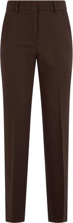 Slowear Pantalones Tapered - Trousers - Mujer - Marr&oacute;n - 2XS