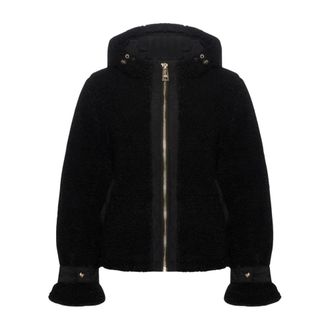 Liu Jo Giacca in pelliccia sintetica Teddy - - Jackets - Donna - Nero - L