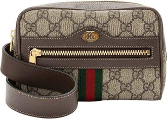 Gucci Gg Supreme Ophidia Small Belt Bag (Authentic Pre-Loved)