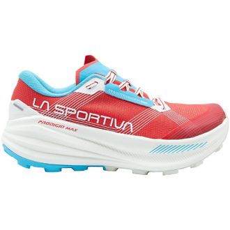 La Sportiva Womens Prodigio Max Trail-Running Shoes Red 36.5 EU