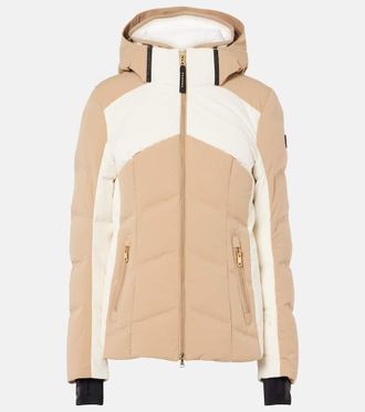 Bogner Delina colorblocked ski jacket