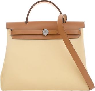 Herm&egrave;s Pre-owned Hermes Toile Herbag Zip 31 Ladies R7NT2LWKA6NP2EXR