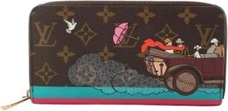 Louis Vuitton Pre-owned Wallets, female, Brown, Size: ONE SIZE Pre-owned Zippy Wallet