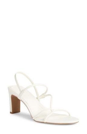 Open Edit Pia Slingback Sandal in White Ice at Nordstrom Rack, Size 10.5