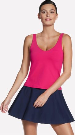 Skechers Sporttop SKECHERS GOWALK EVOLUTION TANK, Damen, Gr. XXL (50/52), sunset glow, Obermaterial: 88% Nylon, 12% Elasthan, Tops Sporttop, f&uuml;r Fitness und sp