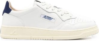 Autry Trainers White Blue Medalist Low Sneakers