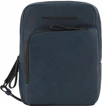 Piquadro Pocket Crossbody Bag for iPad Mini - male - Piquadro - Cross Body Messenger - Blue - ONE SIZE - Bags