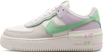 Nike (WMNS) Nike Air Force 1 Shadow White Purple Green DZ1847-116