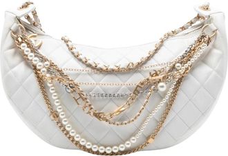 Chanel Borsa a tracolla trapuntata Pre-owned - - Pre-owned - Donna - Bianco - ONE SIZE