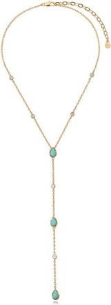 Ettika Dewdrop Y-Necklace in Turquoise at Nordstrom