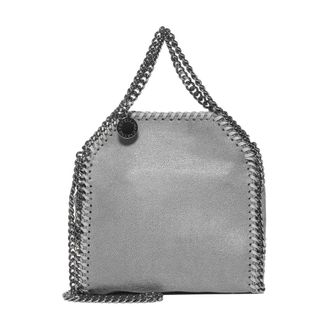 Stella McCartney Falabella Tiny Tote - Dames - Handtassen - Grijs - ONE Size - Katoen - Tassen