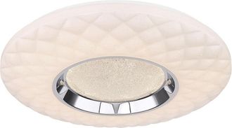 Globo Lighting Plafón - Magnifique - blanco - metal - ø 49cm - led - - Globo