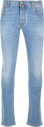 Jacob Cohen Nick Slim Jeans - Heren - Slim Fit Jeans - Blauw - W35 - Denim - Jeans