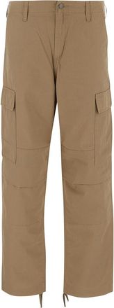 Carhartt Work in Progress beige trousers with belt loops