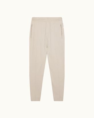 Orlebar Brown Struma Cashmere Classic Fit Cashmere Blend Sweat Pants in Biscuit Melange at Nordstrom, Size Xx-Large