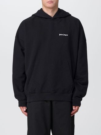 Palm Angels Felpa con cappuccio e logo Palm Angels in cotone