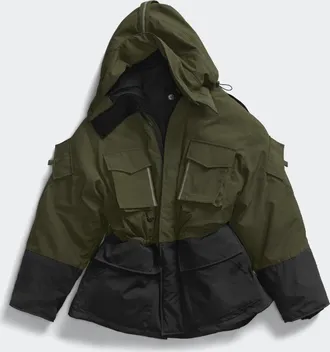 Canada Goose Parka Thalix-Blocs de couleurs (Hommes, Moss Khaki, TP)