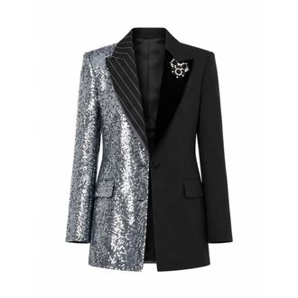 Dolce & Gabbana Blazer - Dames - Jassen - Veelkleurig - Maat: XL Katoen