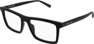 Saint Laurent SL 906 Bril - Heren - Brillen - Zwart - 54 MM - Accessoires