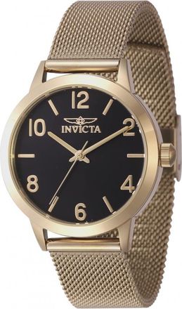 Invicta Wildflower Quartz Black Dial Ladies Watch 47277