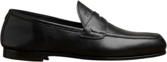 Fabi Mocassino classico - Heren - Loafers - Zwart - 42 1/2 EU - Leer - Schoenen