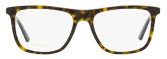 Gucci GG0691O Rectangular Acetate Eyeglasses - Havana