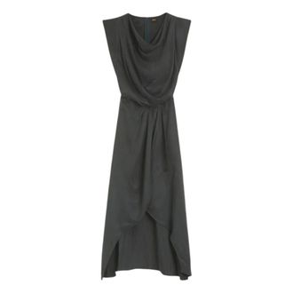 HUGO BOSS Dames, Jurken, Grijs, Maat: M