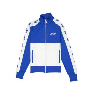 Autry Blue Cotton Shell Mens Jacket