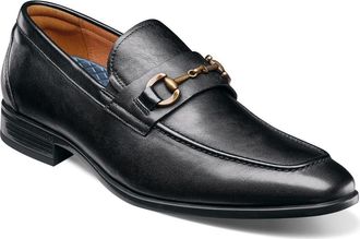 Florsheim Zaffiro Mock Toe Bit Loafer in Black at Nordstrom, Size 10.5