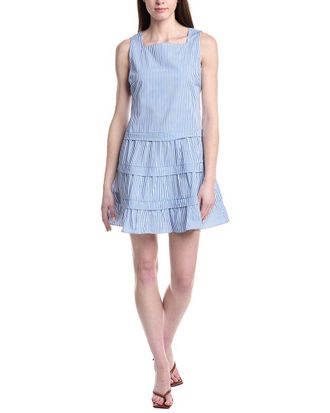 Sail to Sable Square Neck Dress