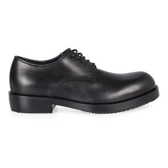 Dries Van Noten Klassieke leren veterschoenen - Heren - Veterschoenen - Zwart - 41 EU - Leer - Schoenen