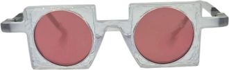 Vava Square Frame Zonnebrillen - Dames - Zonnebrillen - Roze - ONE Size - Accessoires