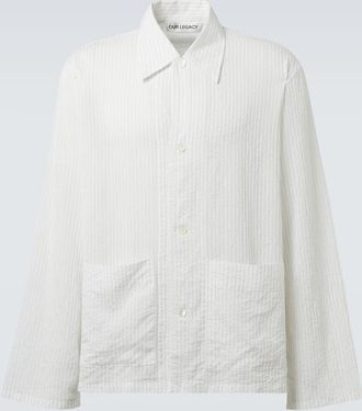 Our Legacy Giacca camicia Haven a righe