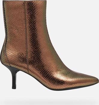 Geox Scarpe Kleopy Donna Marrone Scuro